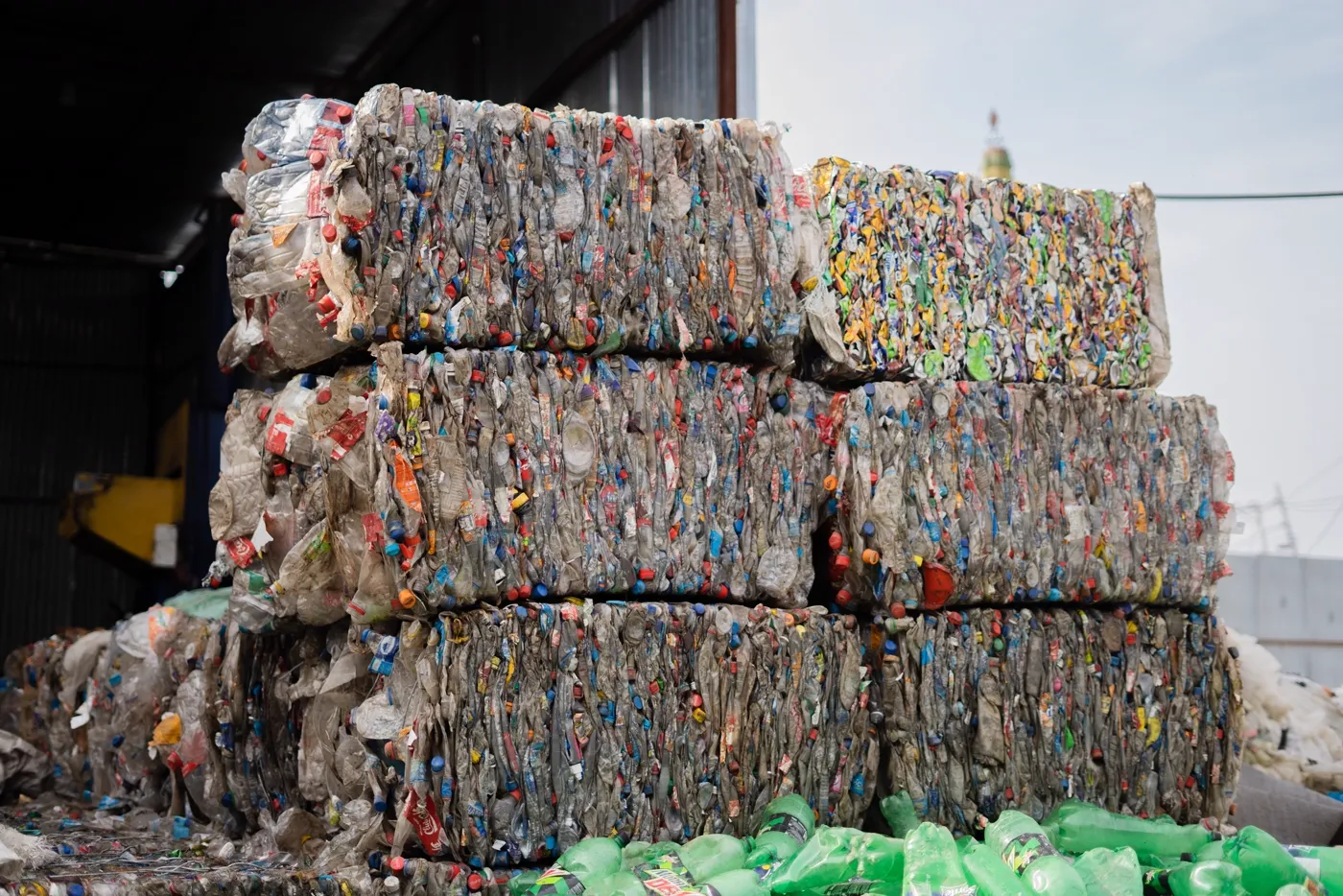Sorted and processed polymer scrap ready for manufacturing